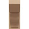 Ekena Millwork 7 1/2-in W x 16-in D x 16-in H Funston Slat Rough Cedar Woodgrain TimberThane Outlooker, Primed Tan OUTUR075X16X16FST24RCPR - alternate 2